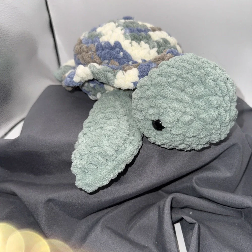 Hand Crocheted Turtle 12